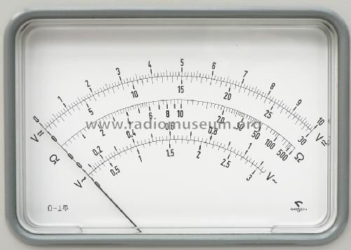 Volt-Ohm-Meter HM-203; HAMEG GmbH, (ID = 1085589) Ausrüstung