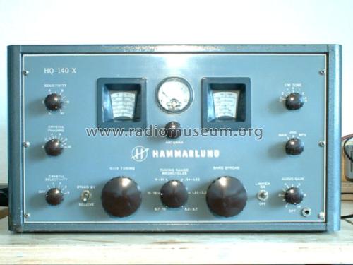 HQ-140-X; Hammarlund Mfg. Co. (ID = 51960) Amateur-R