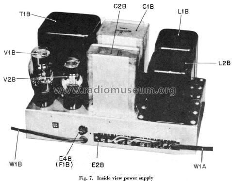 Power Supply Unit RA-84-A; Hammarlund Mfg. Co. (ID = 1009992) Power-S