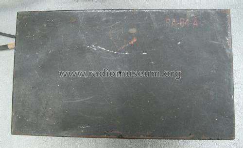 Power Supply Unit RA-84-A; Hammarlund Mfg. Co. (ID = 2534785) Strom-V