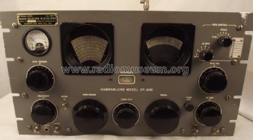 Super-Pro 600 SP-600-JX-26; Hammarlund Mfg. Co. (ID = 1836999) Commercial Re