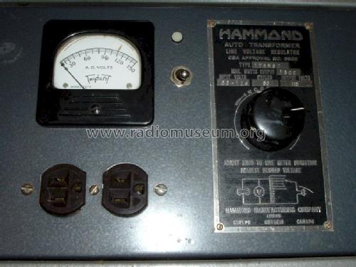 Auto Transformer Line Voltage Regulator 174H60; Hammond (ID = 979515) Equipment