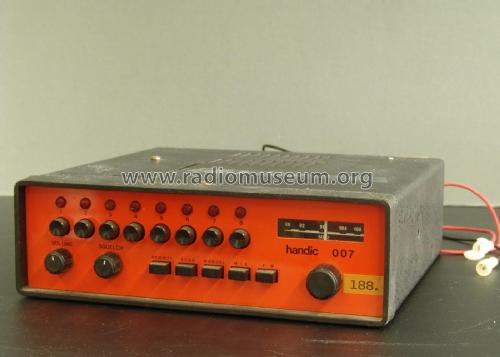 VHF Scanner / FM-Radio 007; Handic; Göteborg (ID = 2818291) Commercial Re