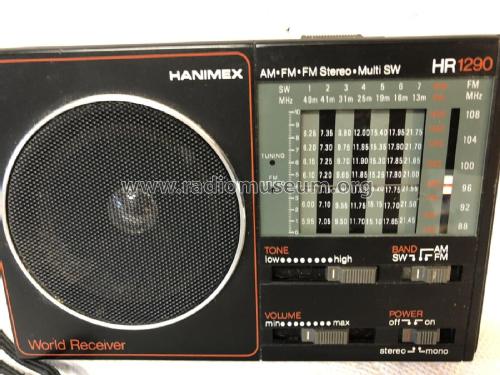 AM-FM-FM Stereo-Multi SW World Receiver HR-1290; Hanimex Pty, Ltd.; (ID = 2771226) Radio
