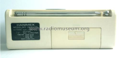 Travel Clock Radio HDR 1170; Hanimex Pty, Ltd.; (ID = 1819410) Radio