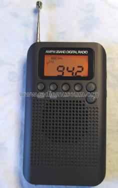 FM/AM 2-Band Digital radio HRD-104; Hanrongda Electronic (ID = 2950467) Radio
