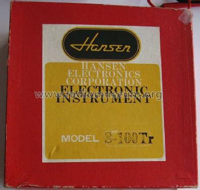 Multimeter / Transistor Checker S-100Tr, S-100TrH; Hansen Electric (ID = 1206889) Equipment