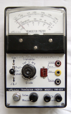 Transistor Prüfer HM-60A; Hansen Electric (ID = 1826018) Equipment