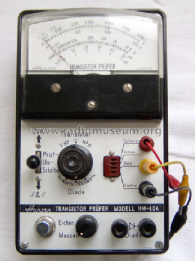 Transistor Prüfer HM-60A; Hansen Electric (ID = 1826019) Equipment