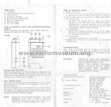 Hanimex HR2818; Hanimex Pty, Ltd.; (ID = 1009933) Radio