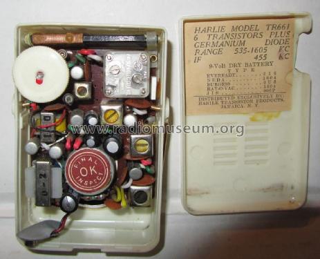 Harlie 6 Transistor TR661; Harlie Transistor (ID = 1753877) Radio