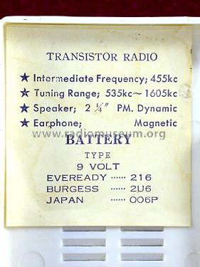 Harlie 6 Transistor TR661; Harlie Transistor (ID = 2312298) Radio