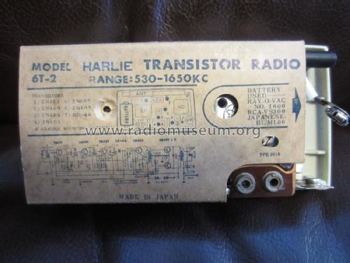 Super Six Transistor 6T-2; Harlie Transistor (ID = 2868355) Radio