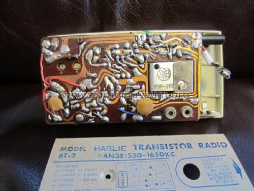 Super Six Transistor 6T-2; Harlie Transistor (ID = 2868360) Radio