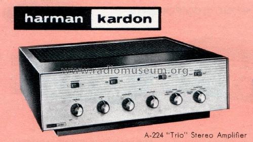 A-224 'The Trio' ; Harman Kardon; New (ID = 1752462) Ampl/Mixer