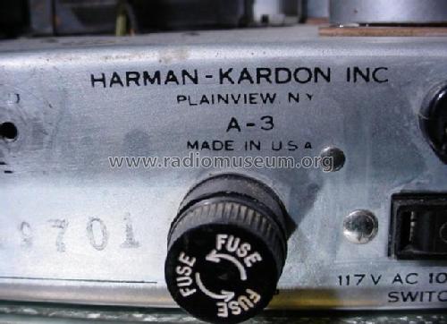 Amplifier A-3; Harman Kardon; New (ID = 1819478) Ampl/Mixer