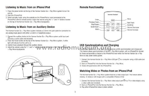 Go + Play Micro; Harman Kardon; New (ID = 1610482) Ampl/Mixer