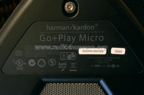 Go + Play Micro; Harman Kardon; New (ID = 2448324) Ampl/Mixer