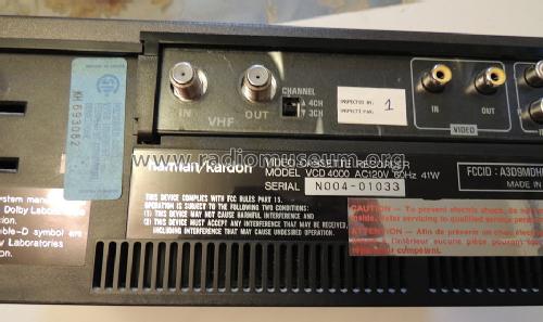 High Fidelity Audio/Video Cassette Deck VCD 4000; Harman Kardon; New (ID = 1460076) R-Player