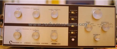 Stereo Control Center Citation IV ; Harman Kardon; New (ID = 682651) Ampl/Mixer