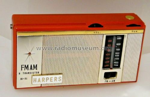 FM AM 9 Transistor Hi-Fi ; Harpers (ID = 2396870) Radio