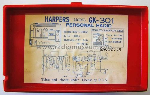 GK-301 ; Harpers (ID = 1504002) Radio