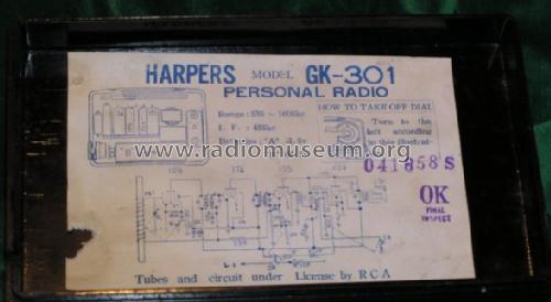GK-301 ; Harpers (ID = 442914) Radio