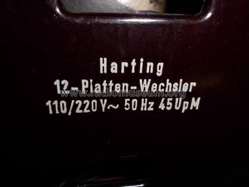 12-Platten-Wechsler 45; Harting, Wilhelm; (ID = 1664103) Reg-Riprod
