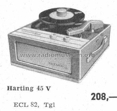 45V; Harting, Wilhelm; (ID = 52816) Ton-Bild