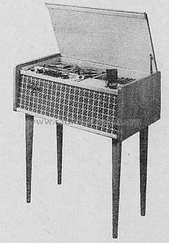 Tonbandtruhe Ch= HM5; Harting, Wilhelm; (ID = 244167) Sonido-V