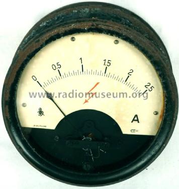 Amperemeter 2,5 A; Hartmann & Braun AG; (ID = 1326568) Equipment