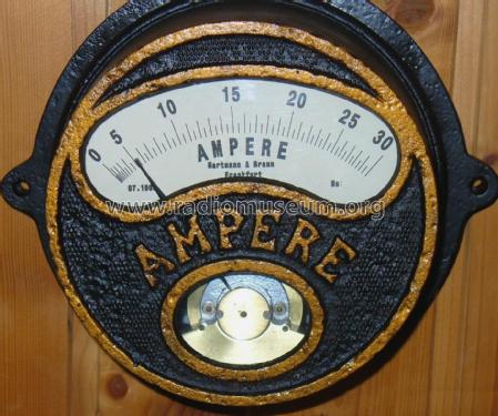 Dreheisen - Amperemeter 0 - 30 A; Hartmann & Braun AG; (ID = 2730820) Equipment
