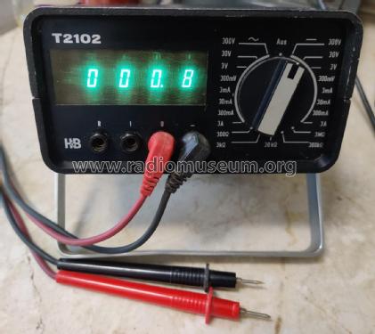 Digital Multimeter T 2102; Hartmann & Braun AG; (ID = 2644772) Equipment