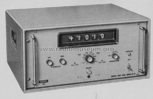 Digital-Volt-Ohm-Meter DV42; Hartmann & Braun AG; (ID = 252768) Equipment