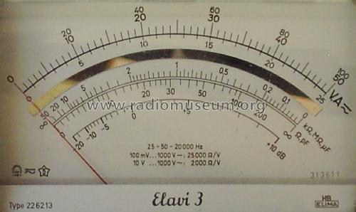 Elavi 3; Hartmann & Braun AG; (ID = 2042799) Equipment