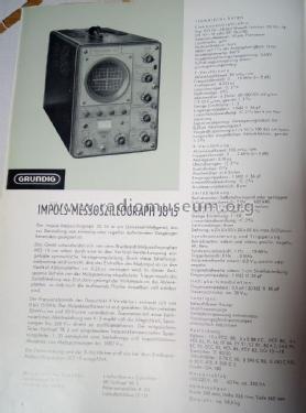 Impuls-Messoszillograph JO15; Hartmann & Braun AG; (ID = 2656695) Equipment