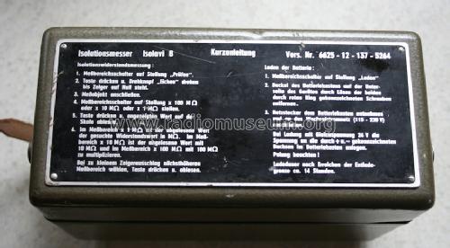 Isolavi B; Hartmann & Braun AG; (ID = 1471306) Ausrüstung