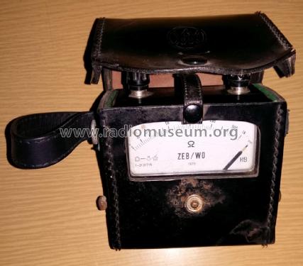 Ohmmeter ZEB/WO; Hartmann & Braun AG; (ID = 2480243) Equipment