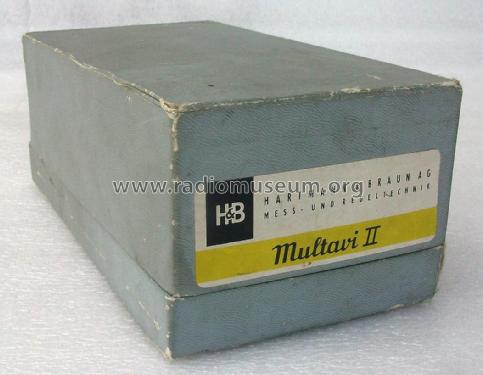 Multavi II ; Hartmann & Braun AG; (ID = 1980541) Equipment