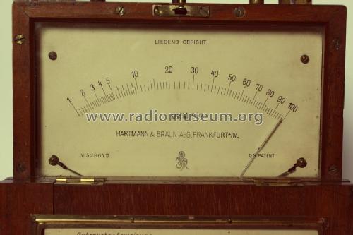 Ohmmeter Unbekannt - Unknown 1; Hartmann & Braun AG; (ID = 629441) Ausrüstung