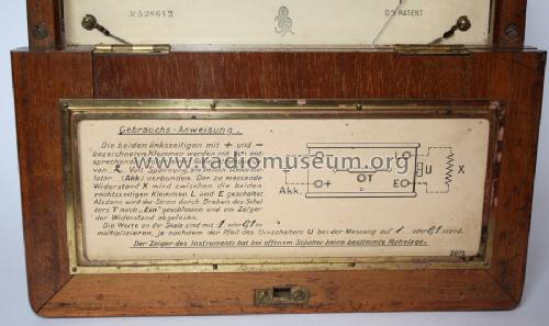 Ohmmeter Unbekannt - Unknown 1; Hartmann & Braun AG; (ID = 629442) Equipment