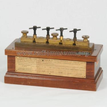 Stöpsel Rheostat 10.000 - 100.000 Ohm; Hartmann & Braun AG; (ID = 1156729) Equipment