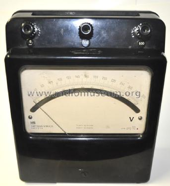 Voltmeter 300/600V ; Hartmann & Braun AG; (ID = 1411228) Equipment