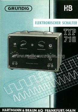 Elektronischer Schalter 710; Hartmann & Braun AG; (ID = 1530528) Equipment