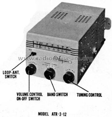 ATR-3-12 ; Harvey Radio Labs., (ID = 959023) Commercial TRX