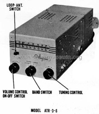 ATR-3-6 ; Harvey Radio Labs., (ID = 959014) Commercial TRX