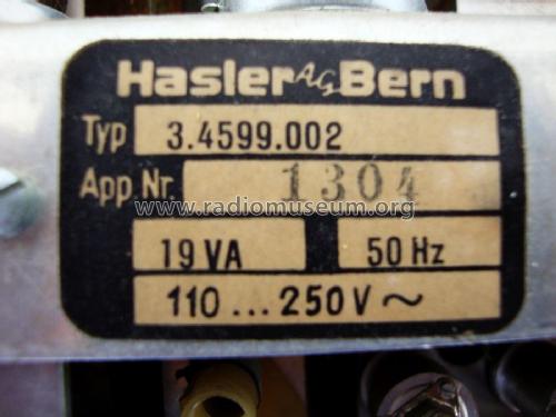 HF-TR Empfänger 3.4599.002; Hasler AG; Bern (ID = 2568516) Radio