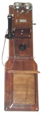 Wandtelefon, Ortsbatterie, mit Kurbelinduktor; Hasler AG; Bern (ID = 178893) Téléphonie