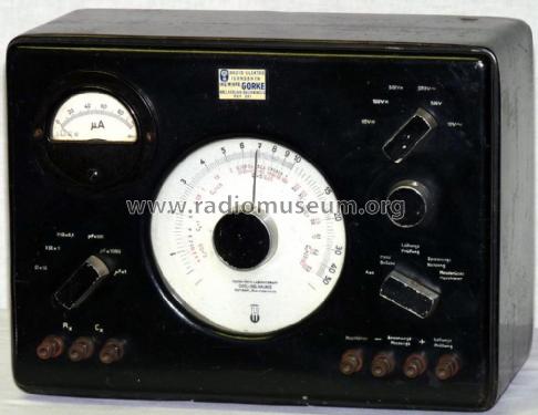 Radio-Meßplatz MPL3; Hauke, Rudolf; (ID = 2081464) Equipment