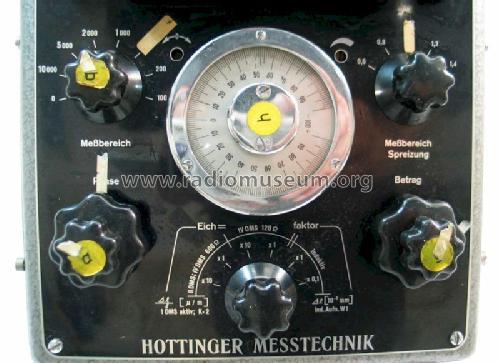 Trägerfrequenz Meßverstärker 5 kHz 500.06; HBM - Hottinger (ID = 1293222) Equipment